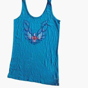 Oscar Blues Brewery Tank Top Dales Pale Ale  Blue Size L Craft Beer Tee Large -